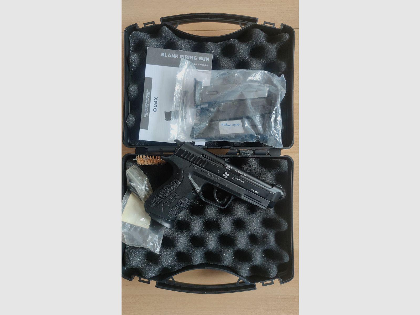 Retay x pro brüniert 9 mm PAK 