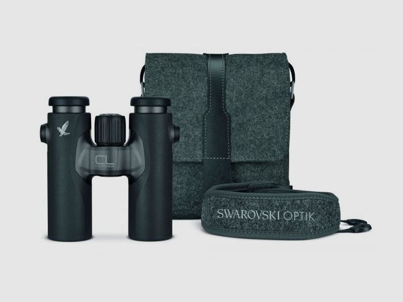 SWAROVSKI OPTIK Swarovski CL Companion 10x30 B anthrazit +NORTHERN LIGHTS Zubehörpaket