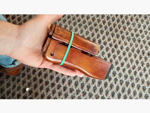 Protector de mano original ruso RPK de madera contrachapada con casquillo adaptado para AK // adecuado para AK74 / AK-100 / Saiga / AKM / Yunker 2/3/4 / Cybergun