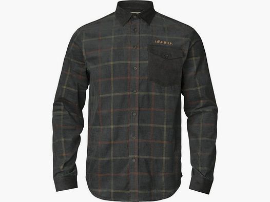 Härkila Kaldfjord Corduroy Check Skjorte Phantom