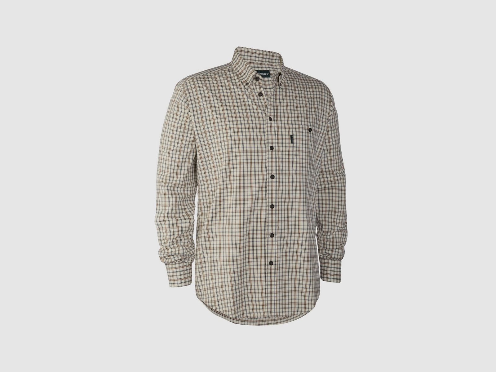 DEERHUNTER Henry Hemd Green Check