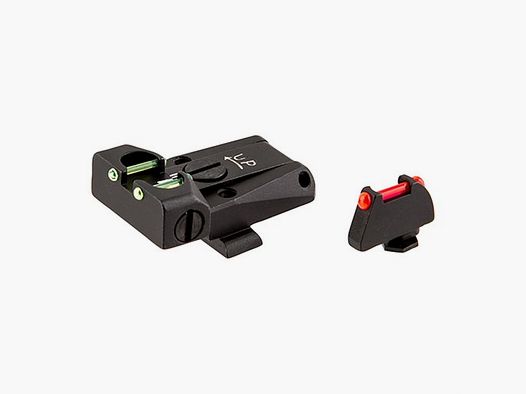 L.P.A. SIGHTS FIBER OPTIC ADJ SIGHT SET