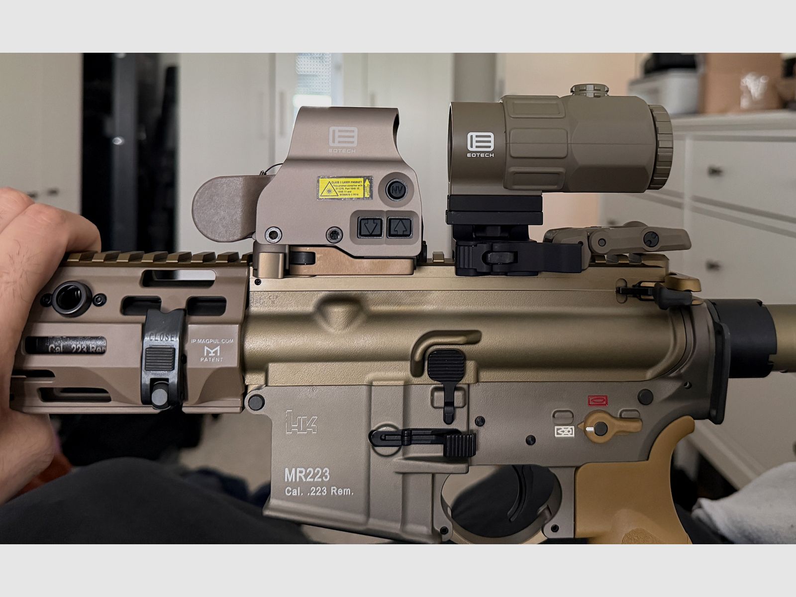 Eotech EXPS 3-0 HOLOVISIER und G45 Magnifier (5x)