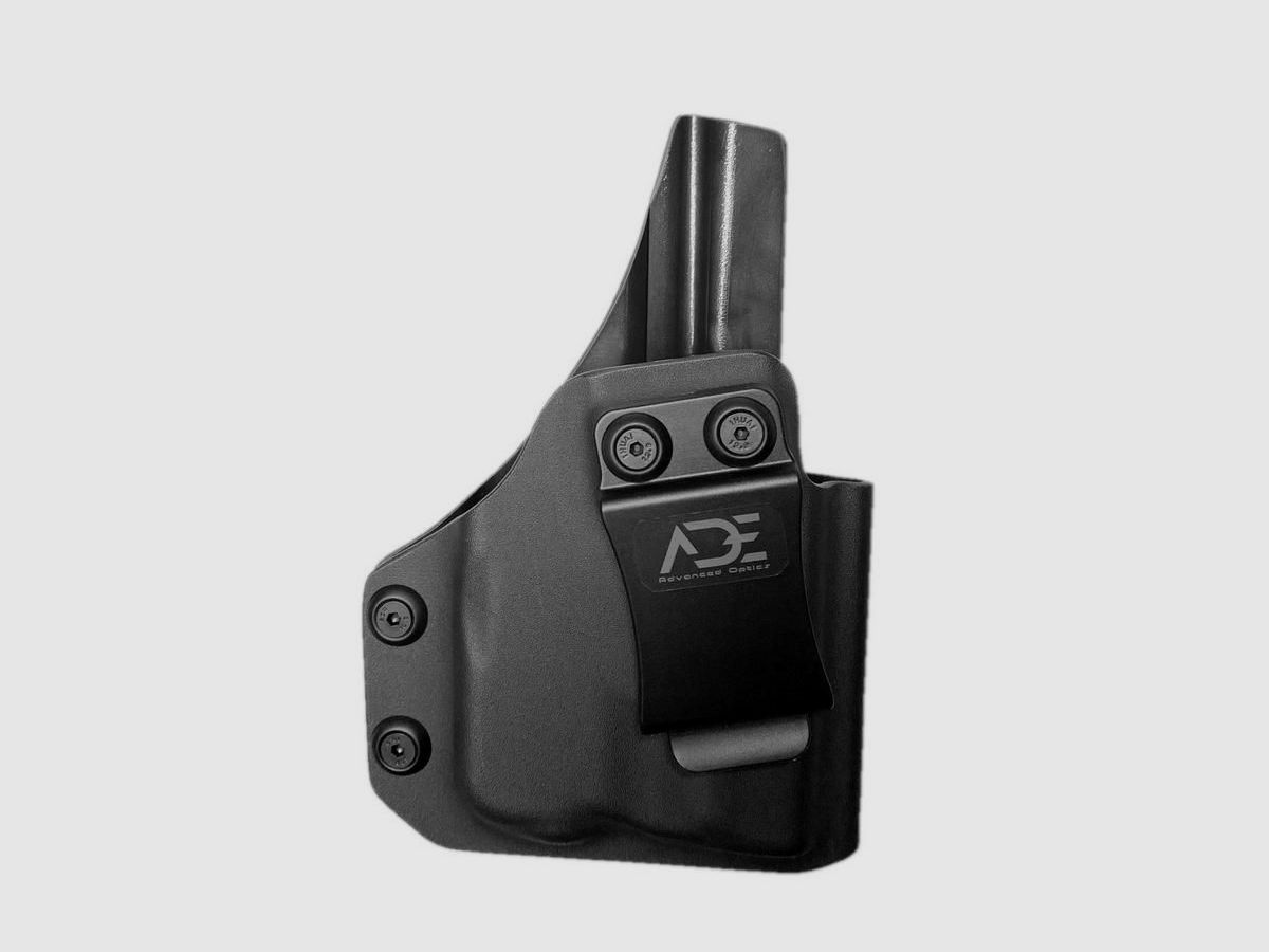 ADE IWB Holster for Glock 43/43X with Streamlight TLR6 and red dot sight, image 2 of 4
