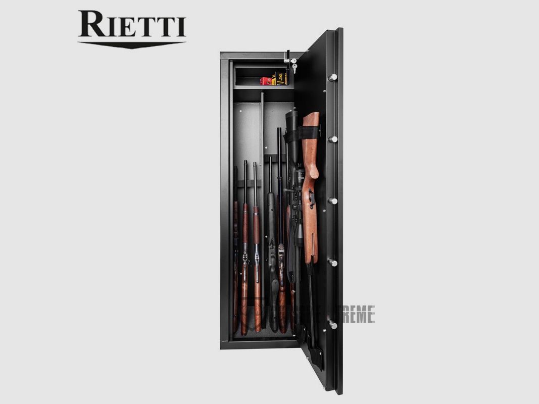 Waffenschrank für 9 Waffen RIETTI mit Schlüssel 70 kg (4+3+2 Waffen), Bild 9 von 11