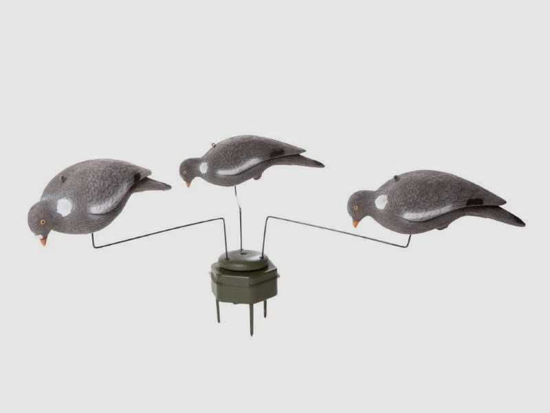 Carrousel pour corbeaux et pigeons avec 3 appelants, image 1 sur 3