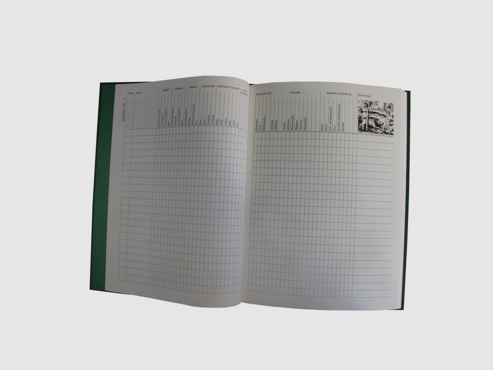 Schuss- / Jagdtagebuch