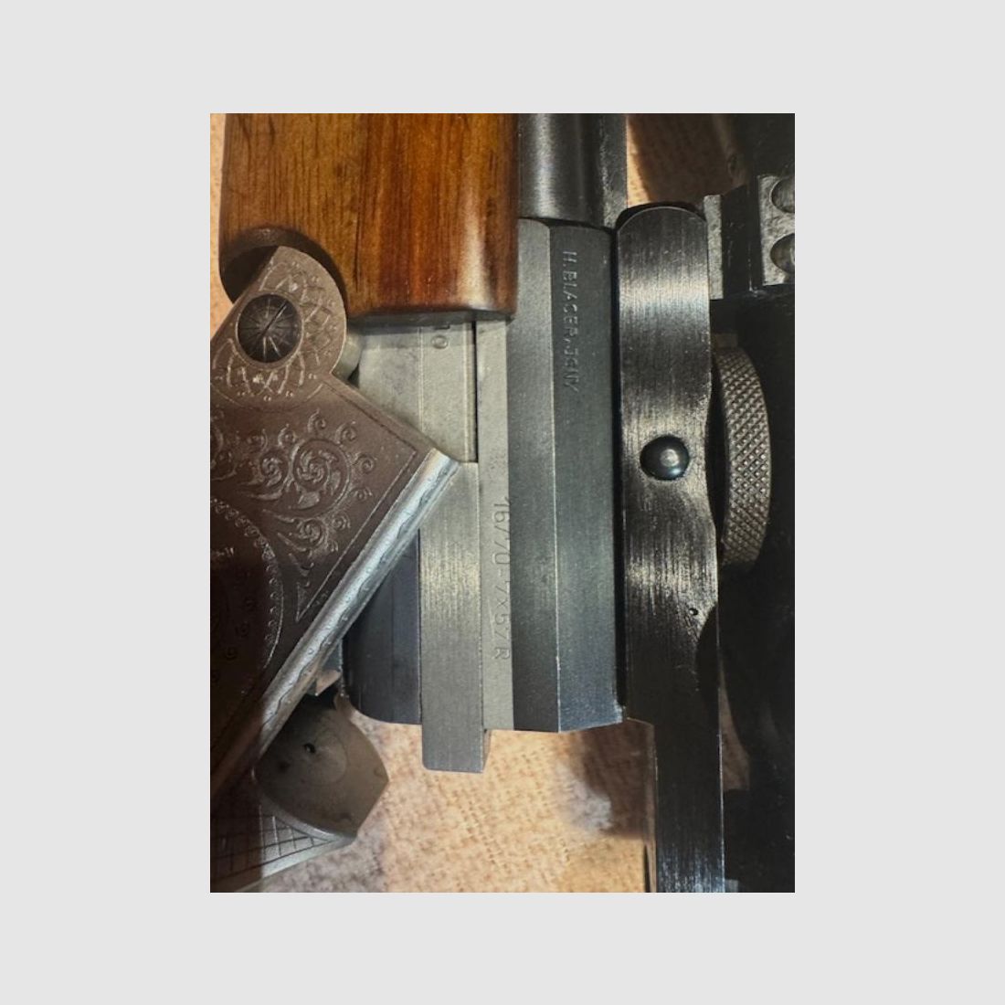 Blaser Bockbüchsflinte 7x57R + 16/70 im Bestzustand mit GECO 3-9x40i