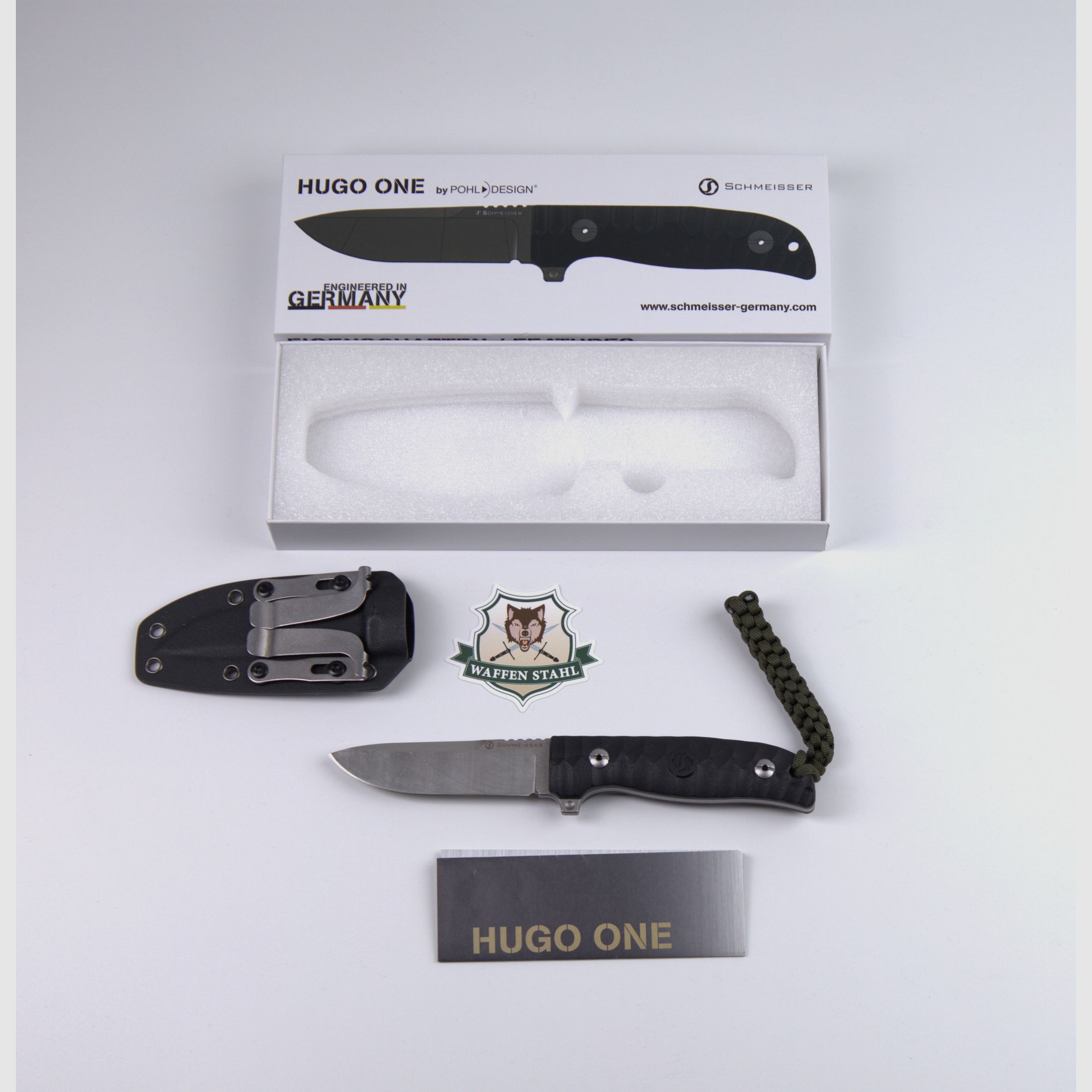 Schmeisser HUGO ONE Jagd-Messer / HUNTING KNIFE - UVP: 149,00 €