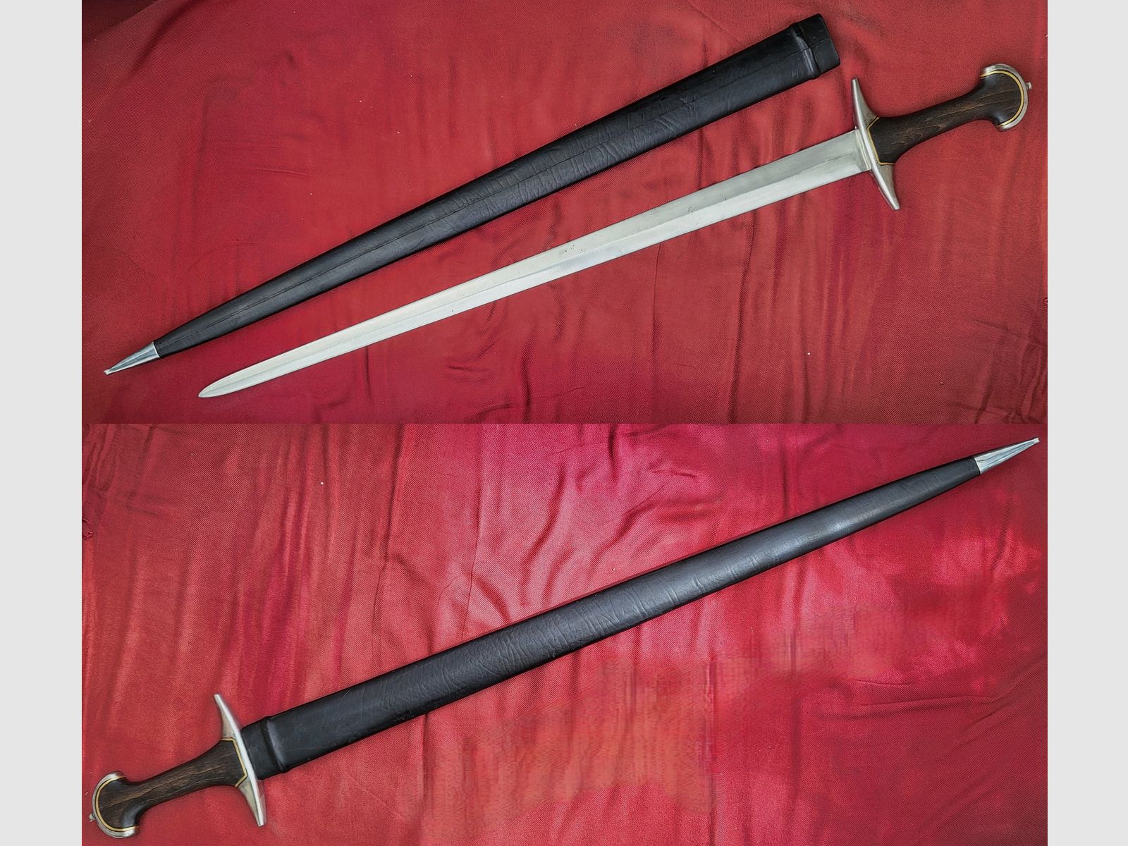 scharfer Schweizerdegen, in der EU hergestellte Replik, NEU