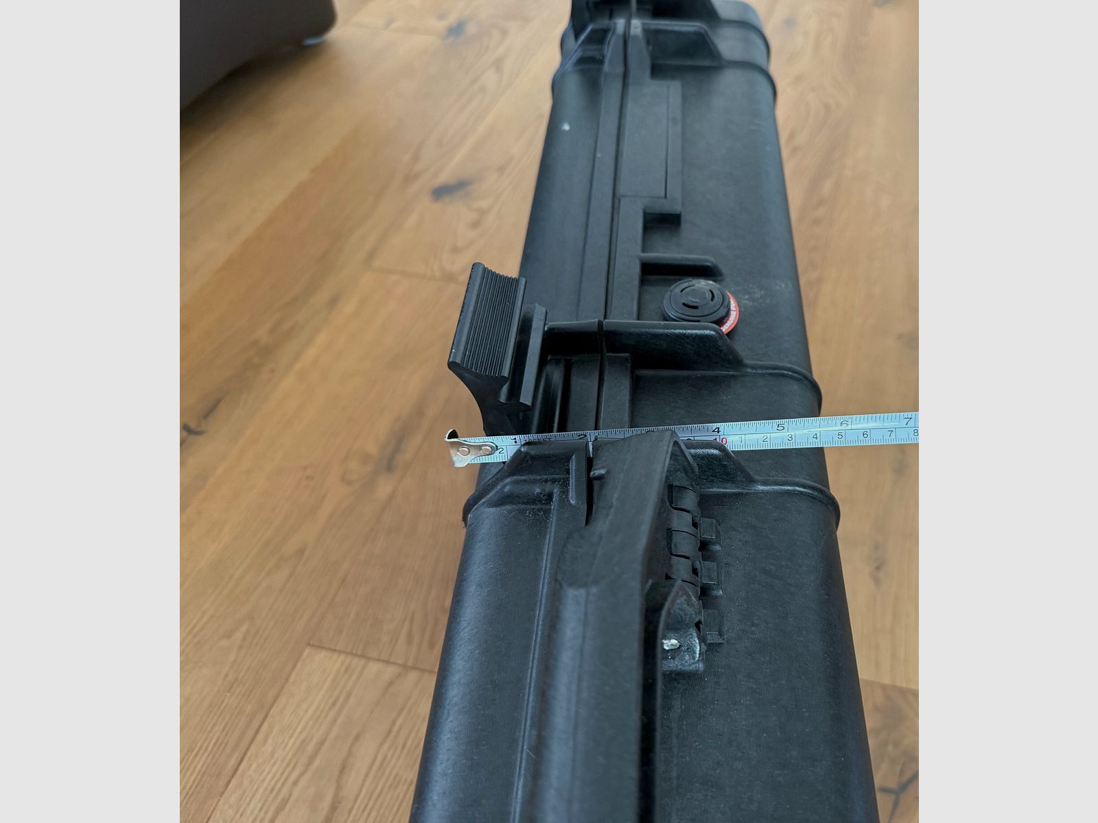 Peli Case 1750 Waffenkoffer mit Schaum, Schwarz, Wasserdicht
