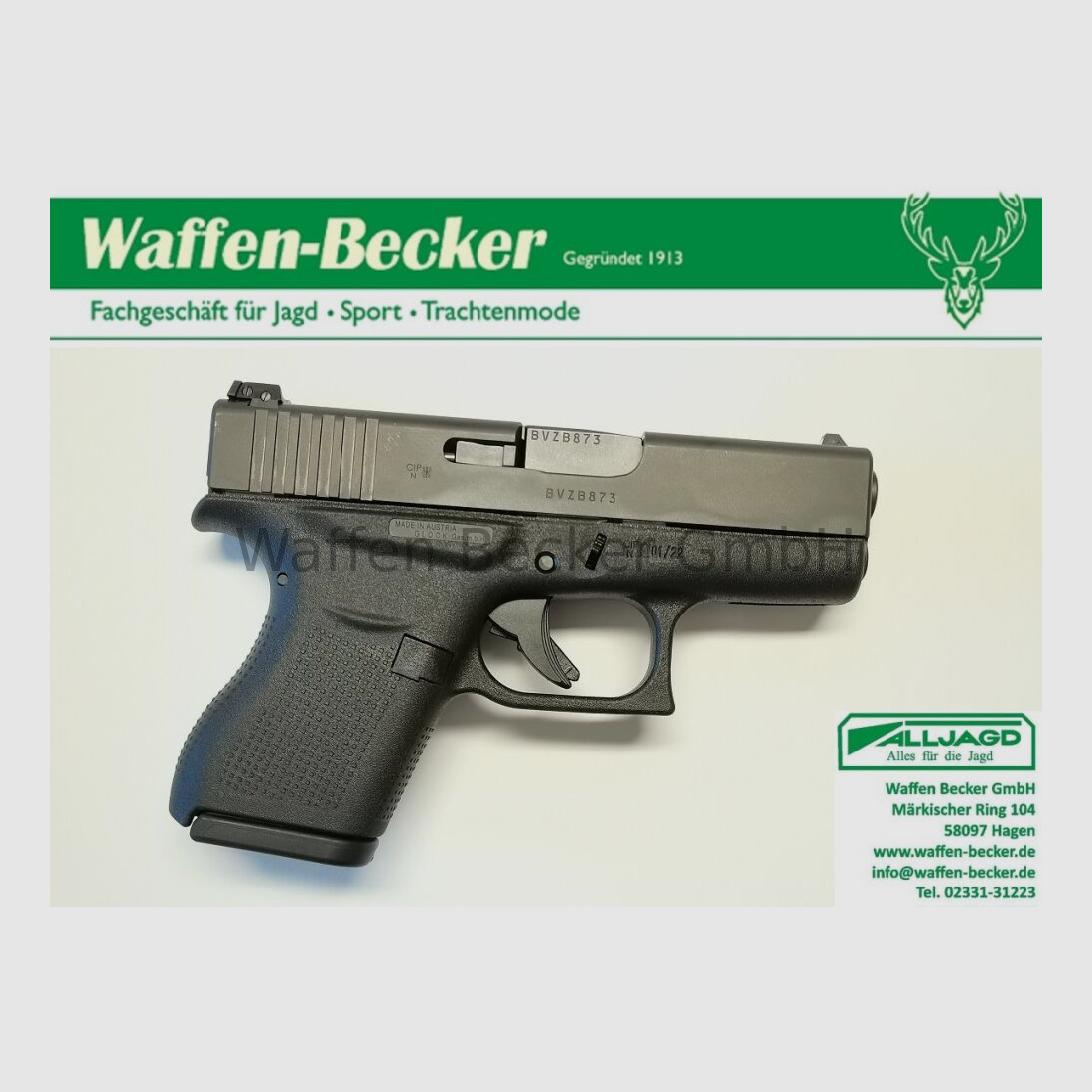 Glock Glock 43 Gen.4 Kal. 9mm Luger