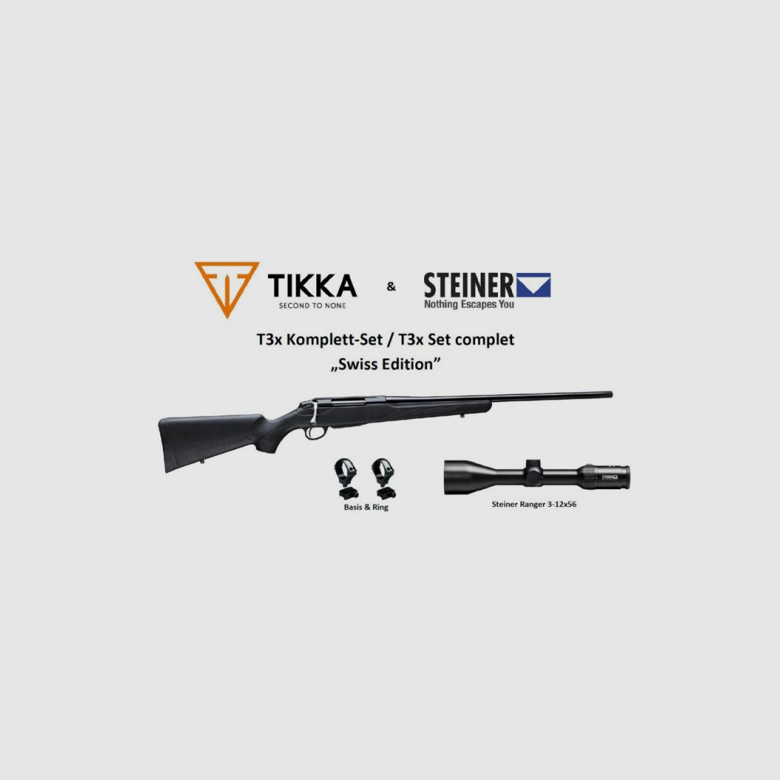 Tikka T3x Komplet Set für Jungjäger