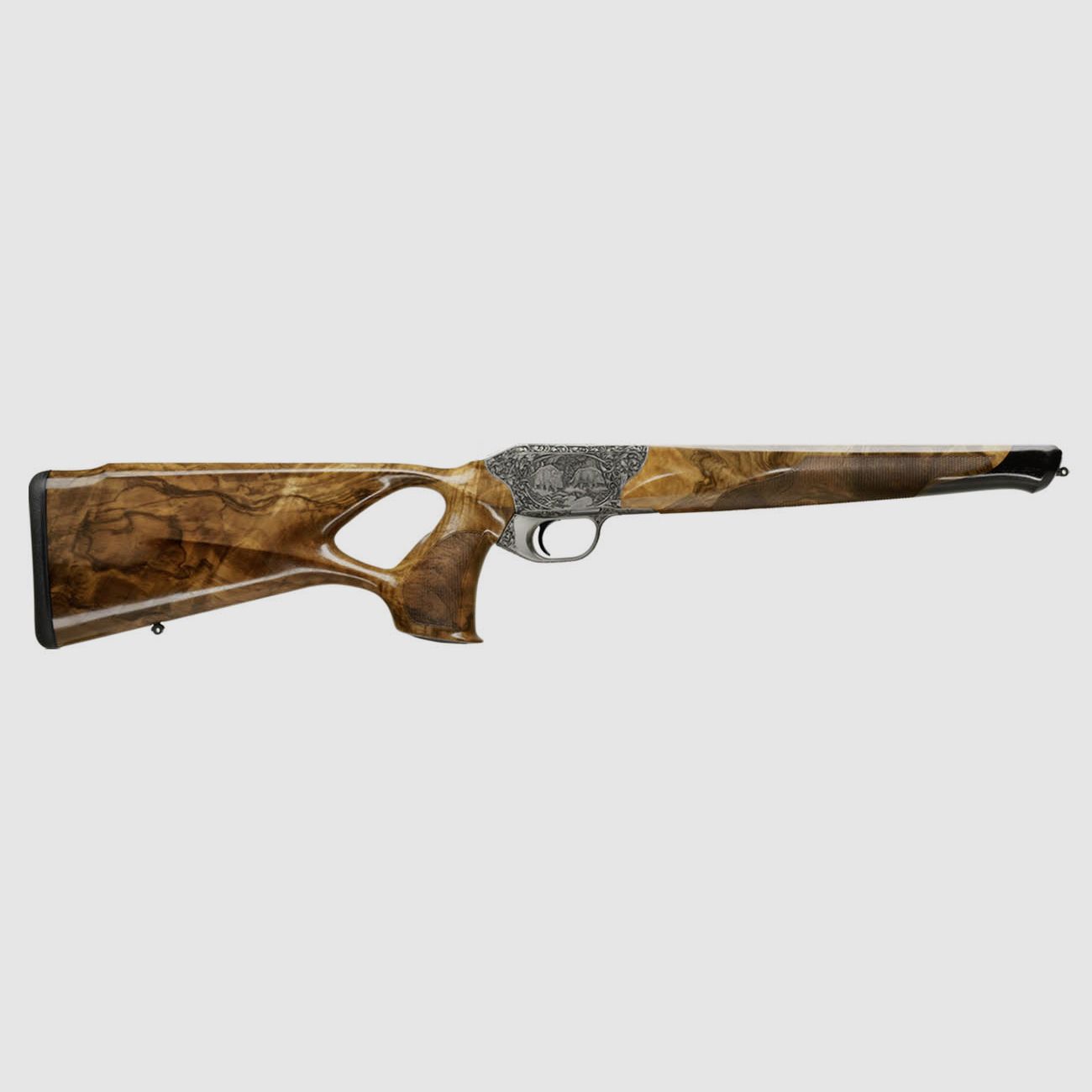 Blaser System R8 Success Silence Grand Luxe / SHK:6 Gravur: Schwarzwild & Rehwild