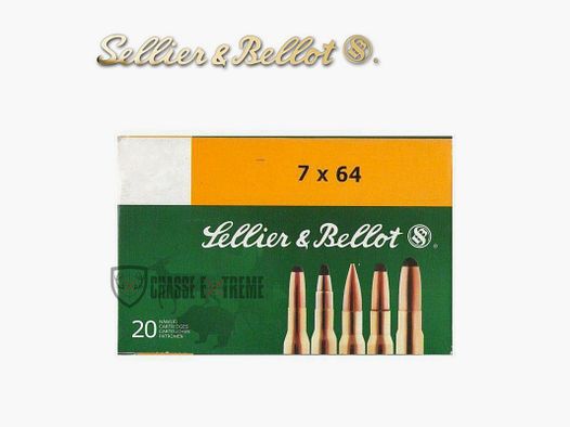 20 Patronen S&B kal 7×64 175gr NSR