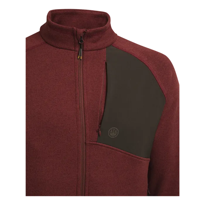 Beretta – Abisko Full Zip Fleece Ziegelrot, Bild 5 von 7