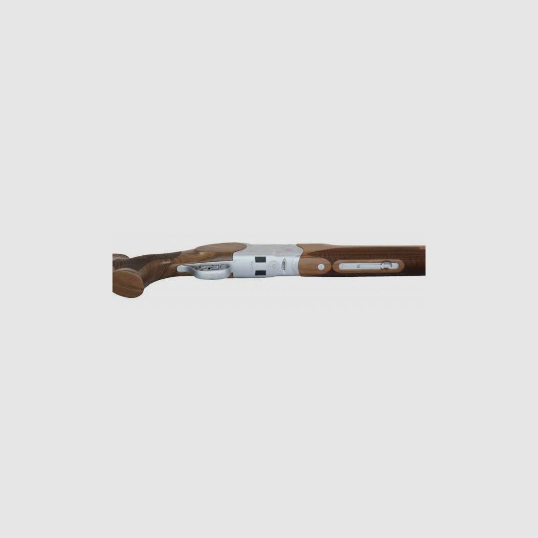 Huglu Victor Sport 76cm fusil superposé argent calibre 12/76
