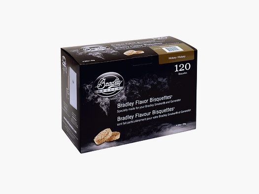 Bradley Briketts Hickory 120 Stück