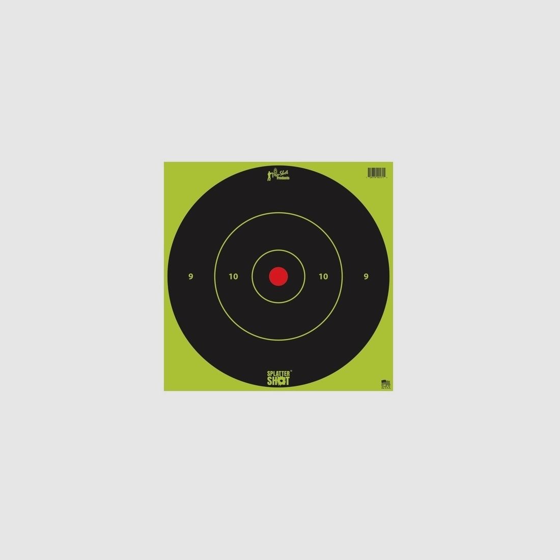 5 Dianas Bullseye Verdes 30cm