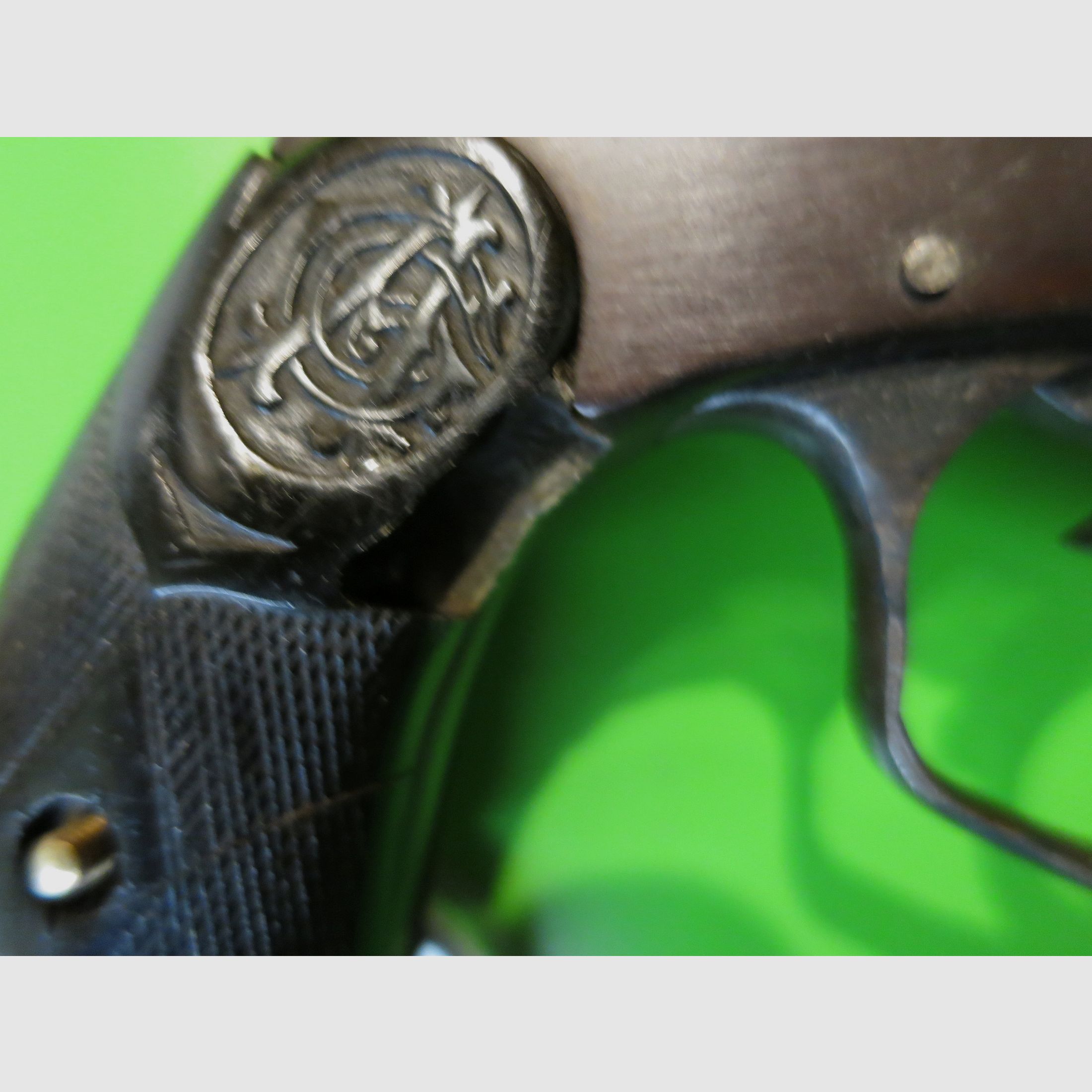 Garate Anitua & Co. (Marca) Kipplauf-Revolver, Kopie Smith & Wesson Frontier, super selten     #96-, Bild 10 von 13