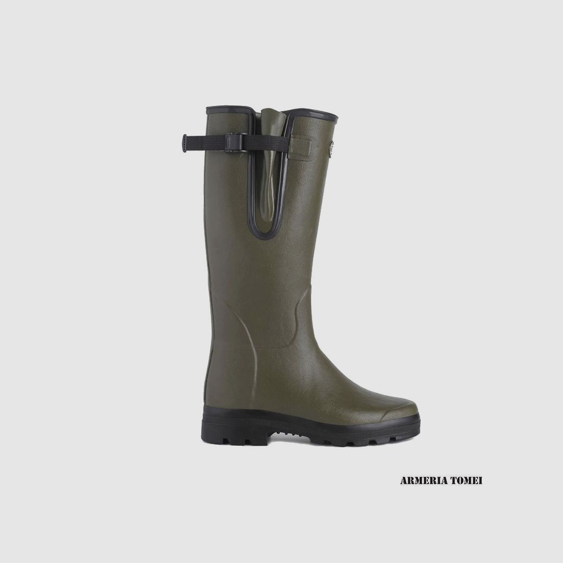 CHAMEAU – BOTTE VIERZON HOMME VERT, image 3 sur 4