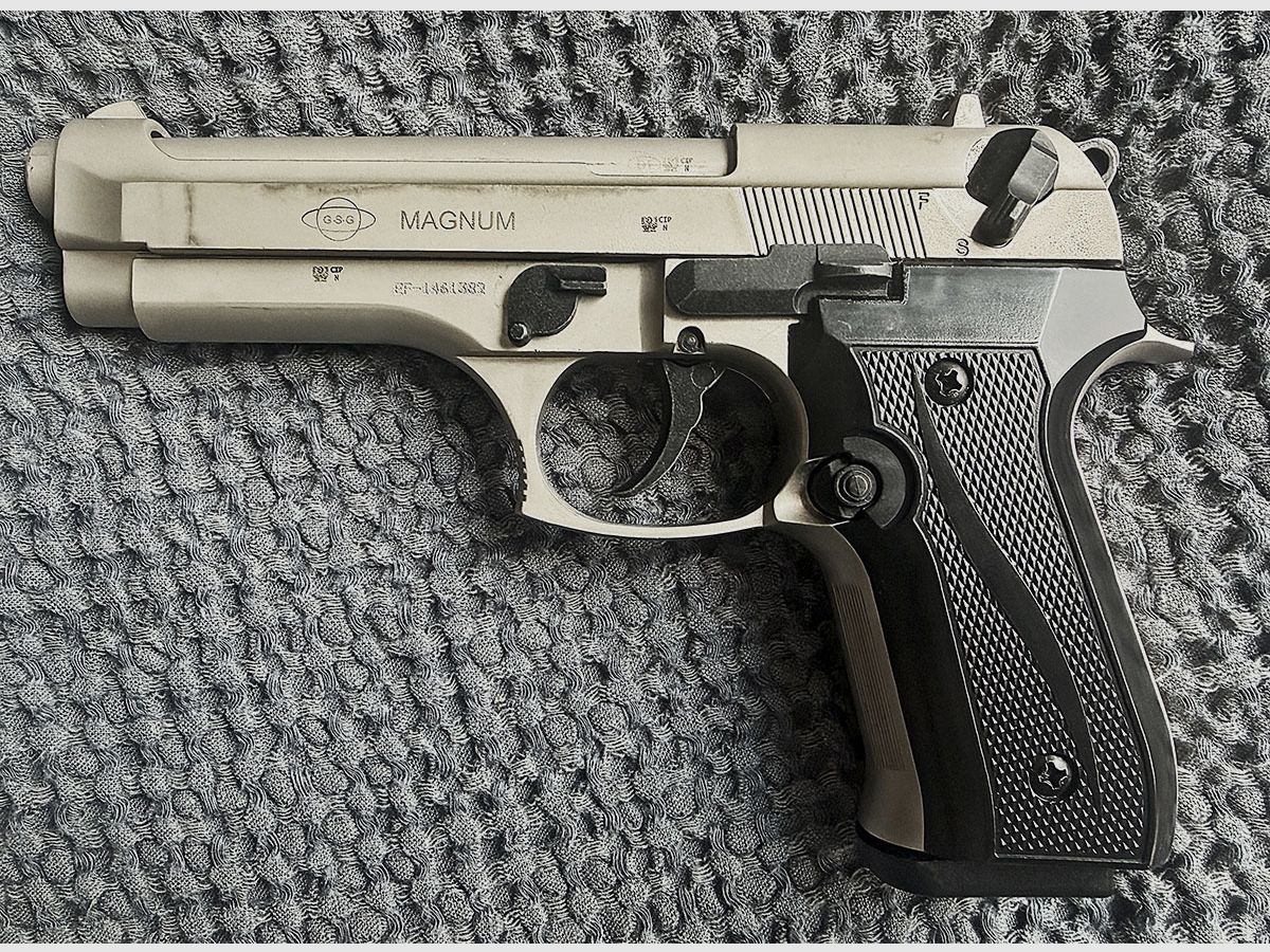 Ekol Firat Magnum gas signal pistol nickel-plated