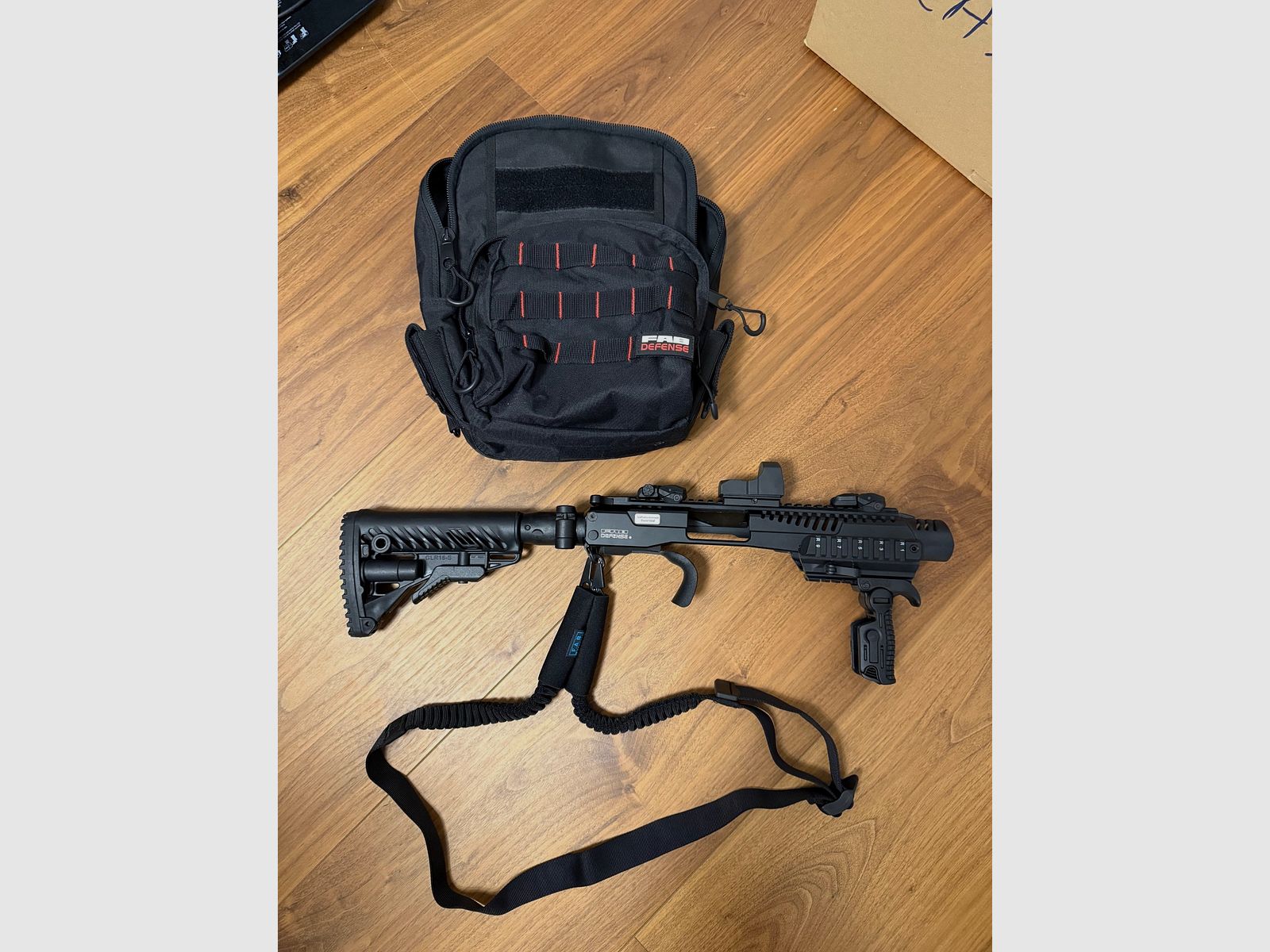 FAB Defense Anschlagschaft KPOS G2 für u.A. P30(L) incl Hawke Red Dot
