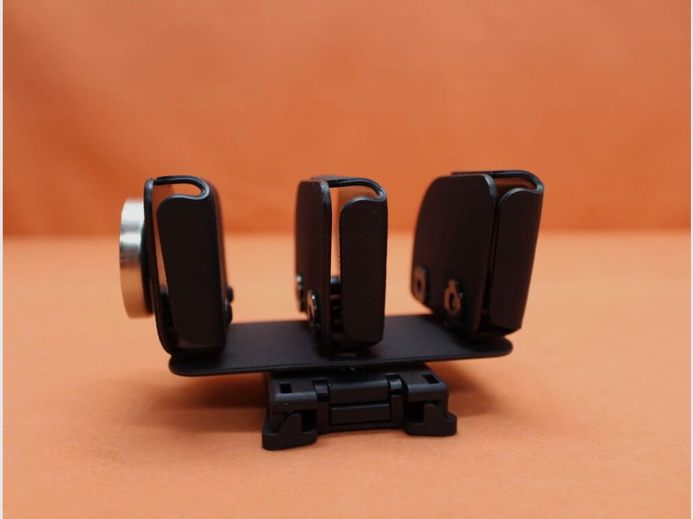 Höppner & Schumann Höppner&Schumann 3fach-Magazinhalter Speedmag 5 AP ML Multilock (J-7004) Kydex Single Stack + Magnet