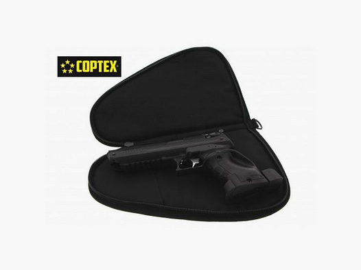 Torba na pistolet dla dużych broni krótkiej z kieszenią na akcesoria