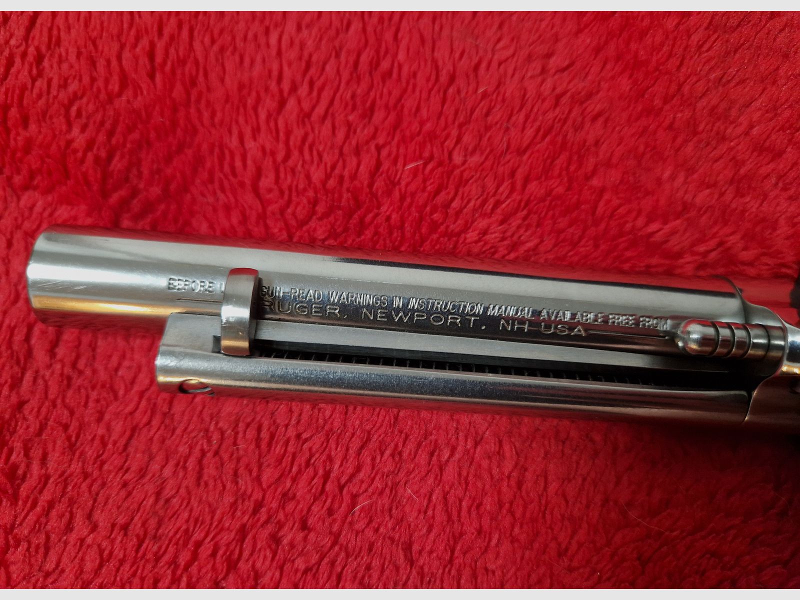 Ruger New Vaquero .357 Mag. – Hochglanz-Edelstahl - ideal für CAS – Top Zustand