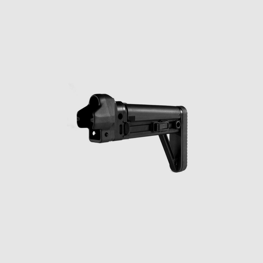B&T MBT Schaft Längen-, Höhenverstellbar und klappbar für HK MP5, SP5, MKE T94 (Brügger&Thomet, Heckler&Koch, BT-200642, Klappschaft)
