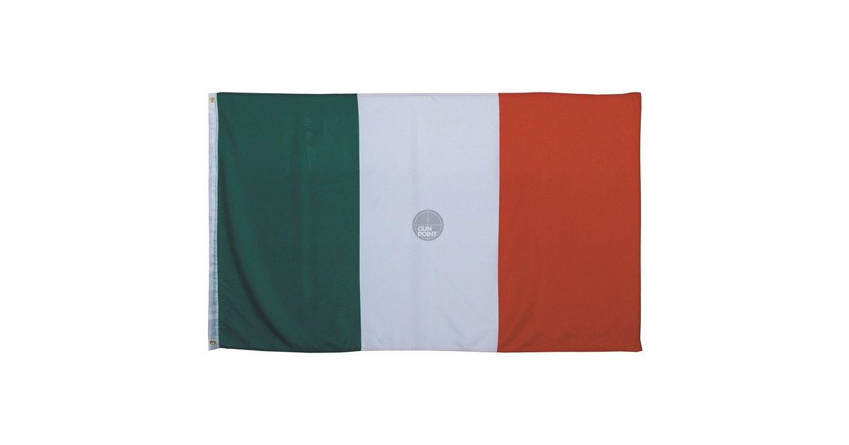 Italien-Flagge – 90x150 Cm, Wetterfest, Aus Polyester, Mit Metallösen (grün-weiß-rot)