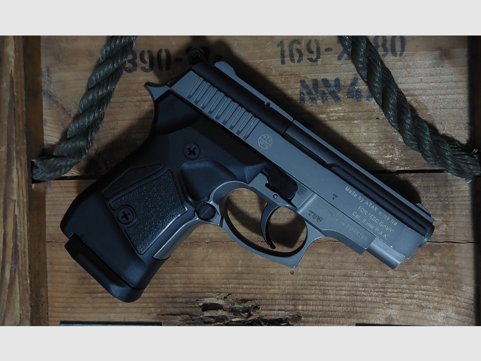 Zoraki 914 9 mm (PTB 1014) blank shot no Walther Glock HW94 Colt