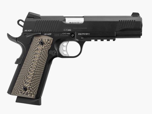 Pistolet TISAS ZIG PC 1911 Noir 5 - PC 1911 CAL 45 ACP TISAS