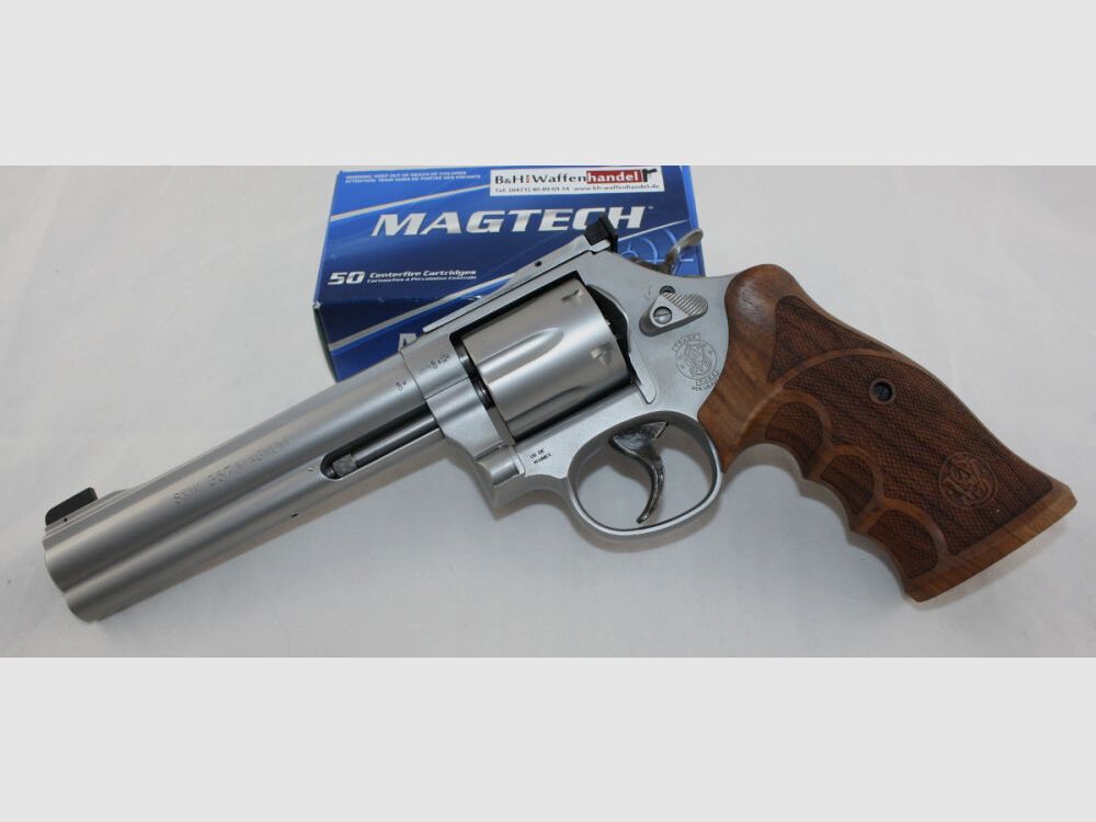 Smith & Wesson 686 Target Champion Revolver stainless matt S&W Mod.686
