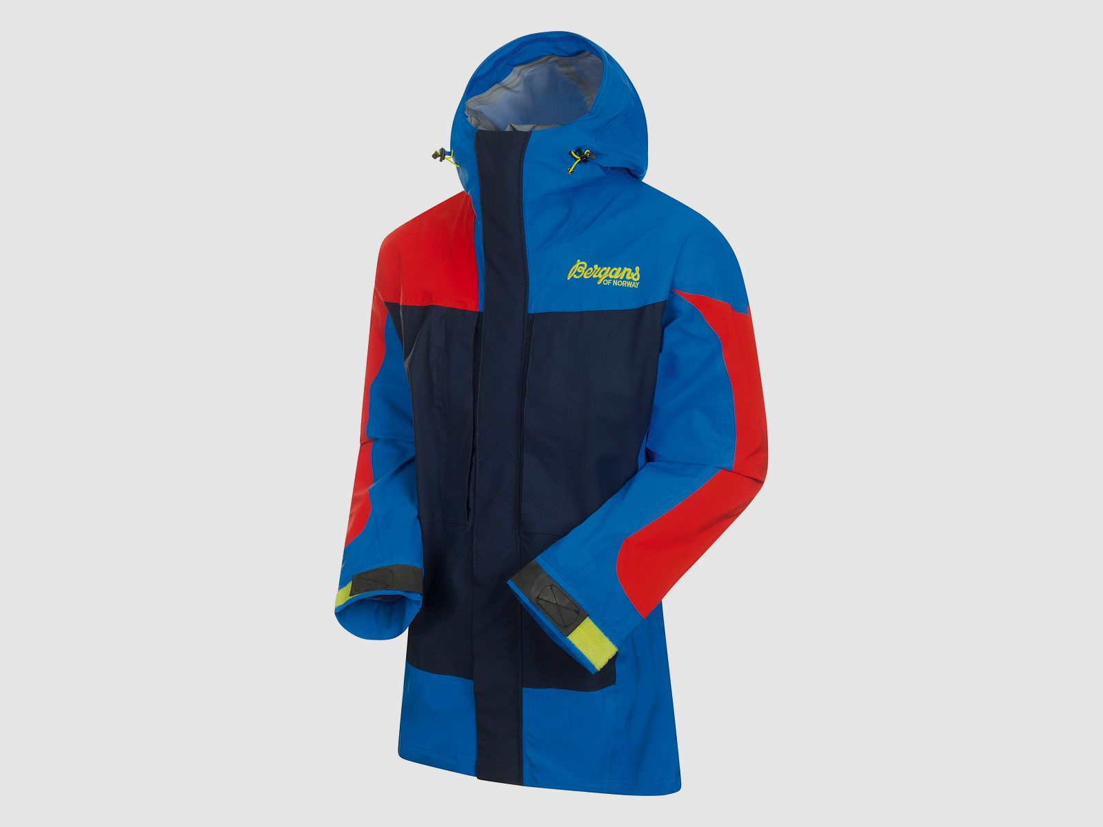 Bergans Arctic Expedition Jacket Unisex Navy Blue/Royal Blue/Bright Red XS
