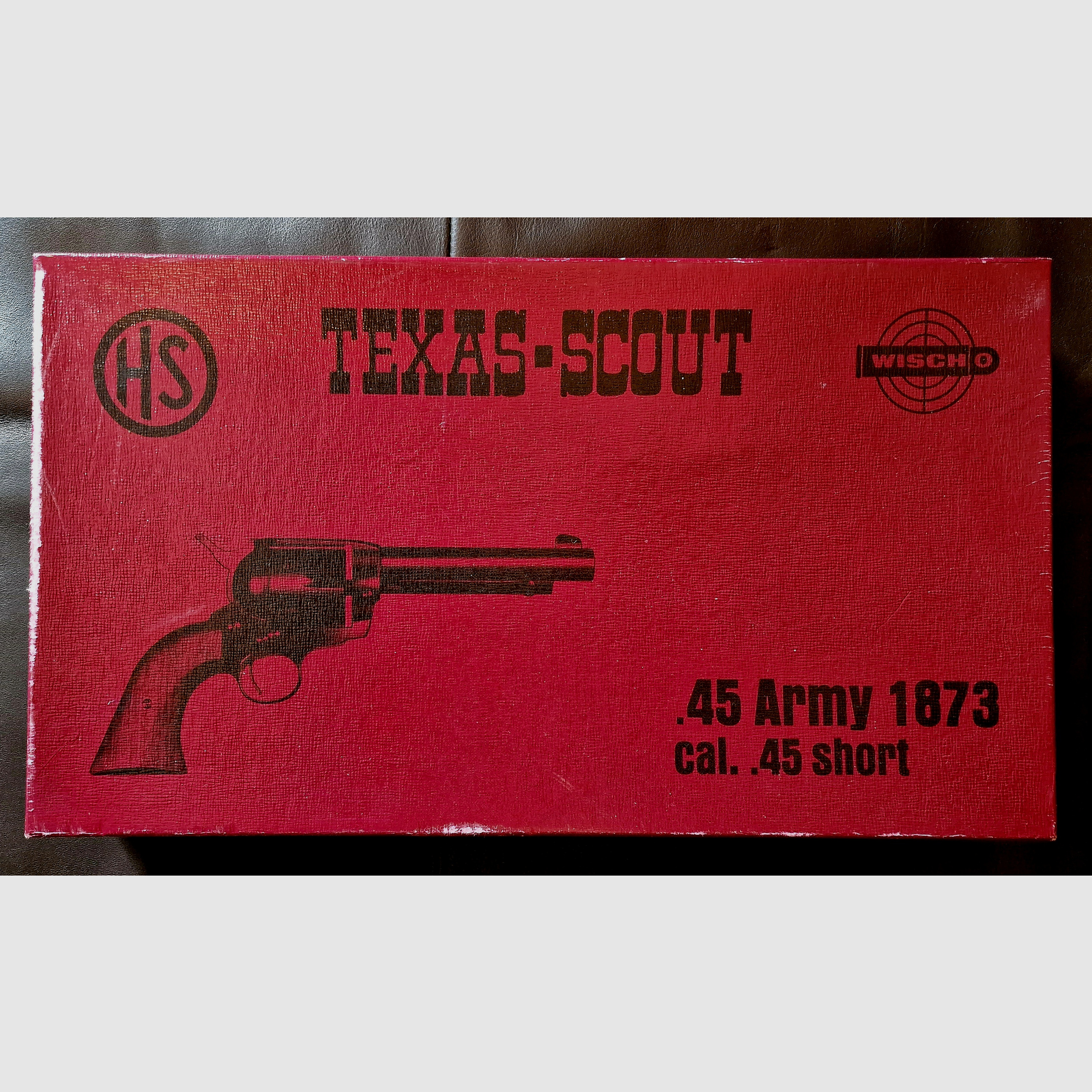 HS Texas Scout Mod. 45 Army 1873 Cal..45 Short PTB 334/2 *Absolute Rarität!*