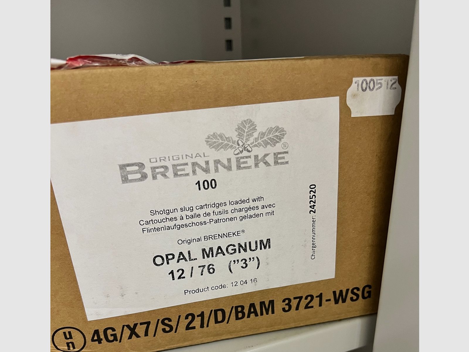 Brenneke 12/76 Opal Magnum 43,0g/666grs.