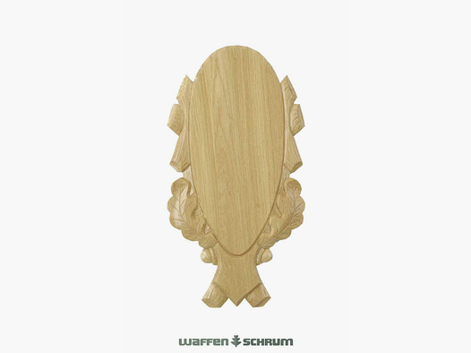 Eurohunt geweiht plank 45x20cm eik - licht - gesneden buitenafmetingen 57x33cm