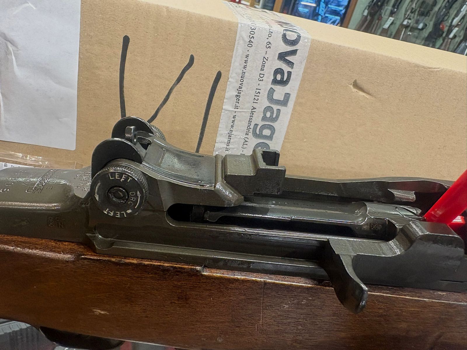 CARABINA SEMIAUTO BERETTA MOD BM59 CAL 308W CLASSIFICAZIONE COMUNE O SPORTIVA, immagine 3 di 4