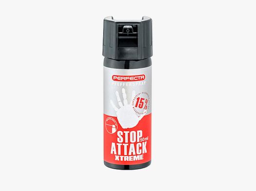 Perfecta Stop Attack Pfefferspray X-Treme 50 ml - ballistischer Strahl