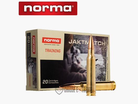 20 cartridges NORMA .338 Win 225gr Jakt Match
