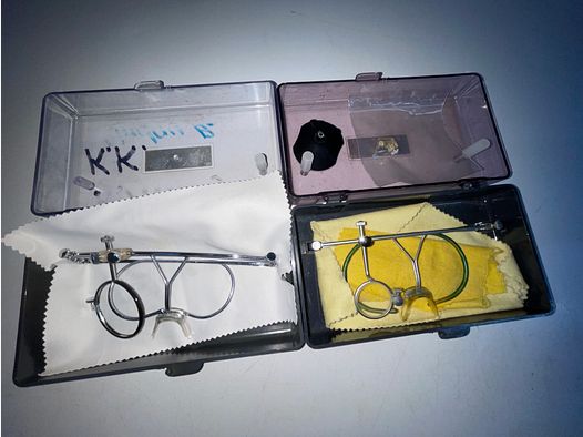 2 x Knoblauch Schießbrille