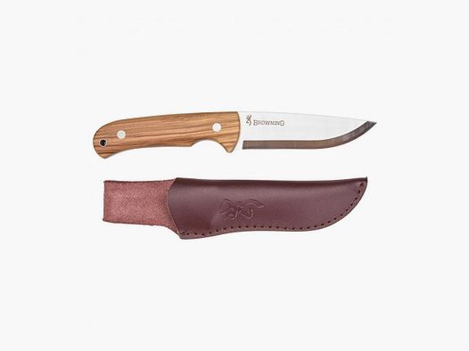browning korvar coltello a lama fissa con fodero da 11 cm