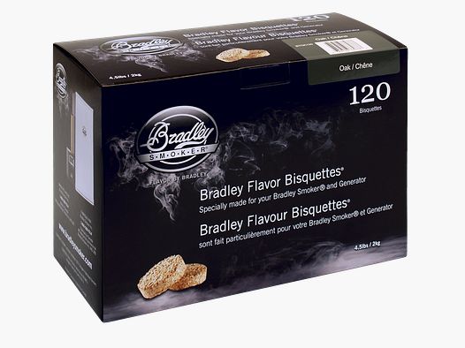 Bradley Briketts - Roble 120 piezas