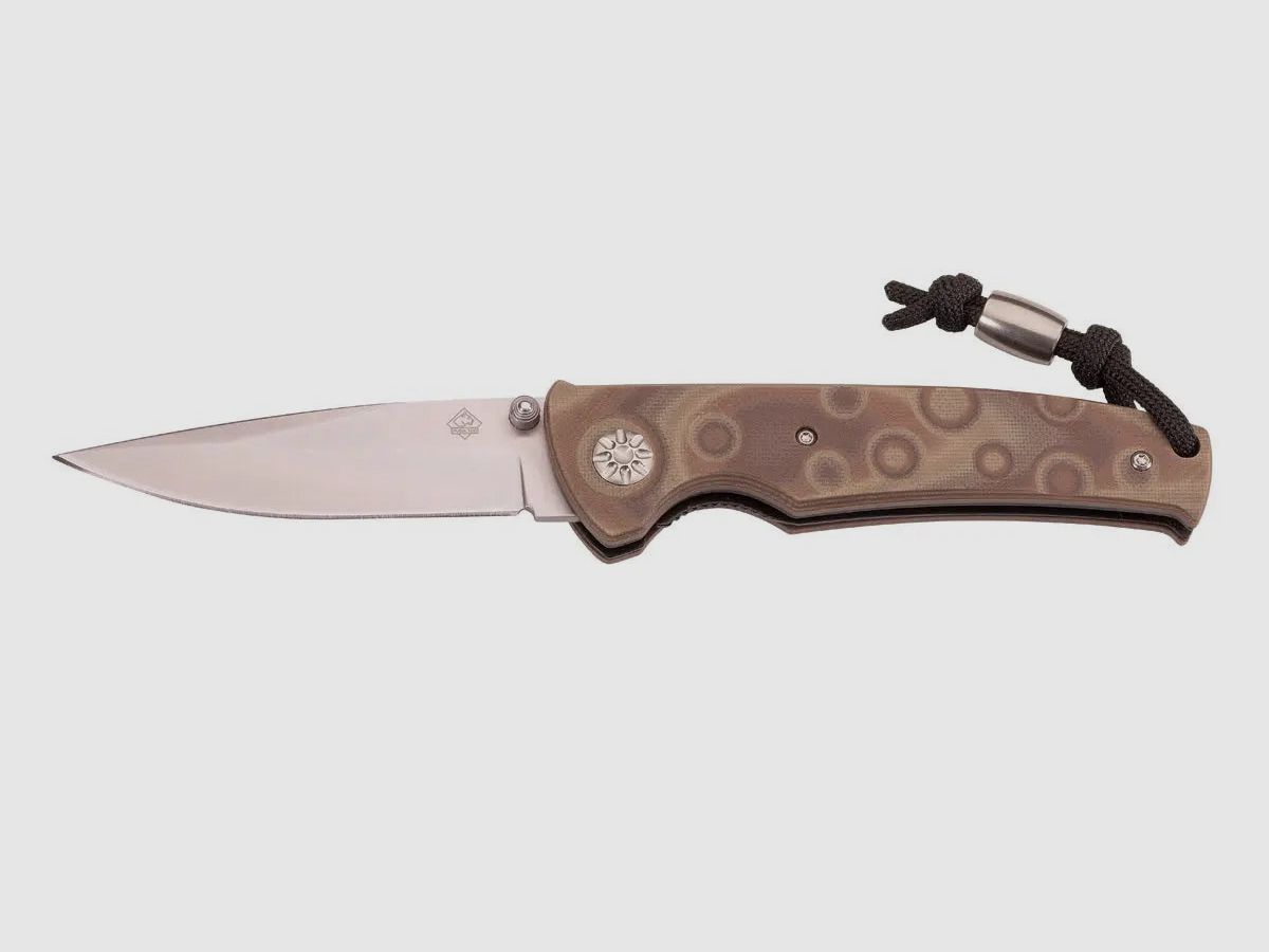 PUMA TEC folding knife, multicolored G10, image 1 of 2
