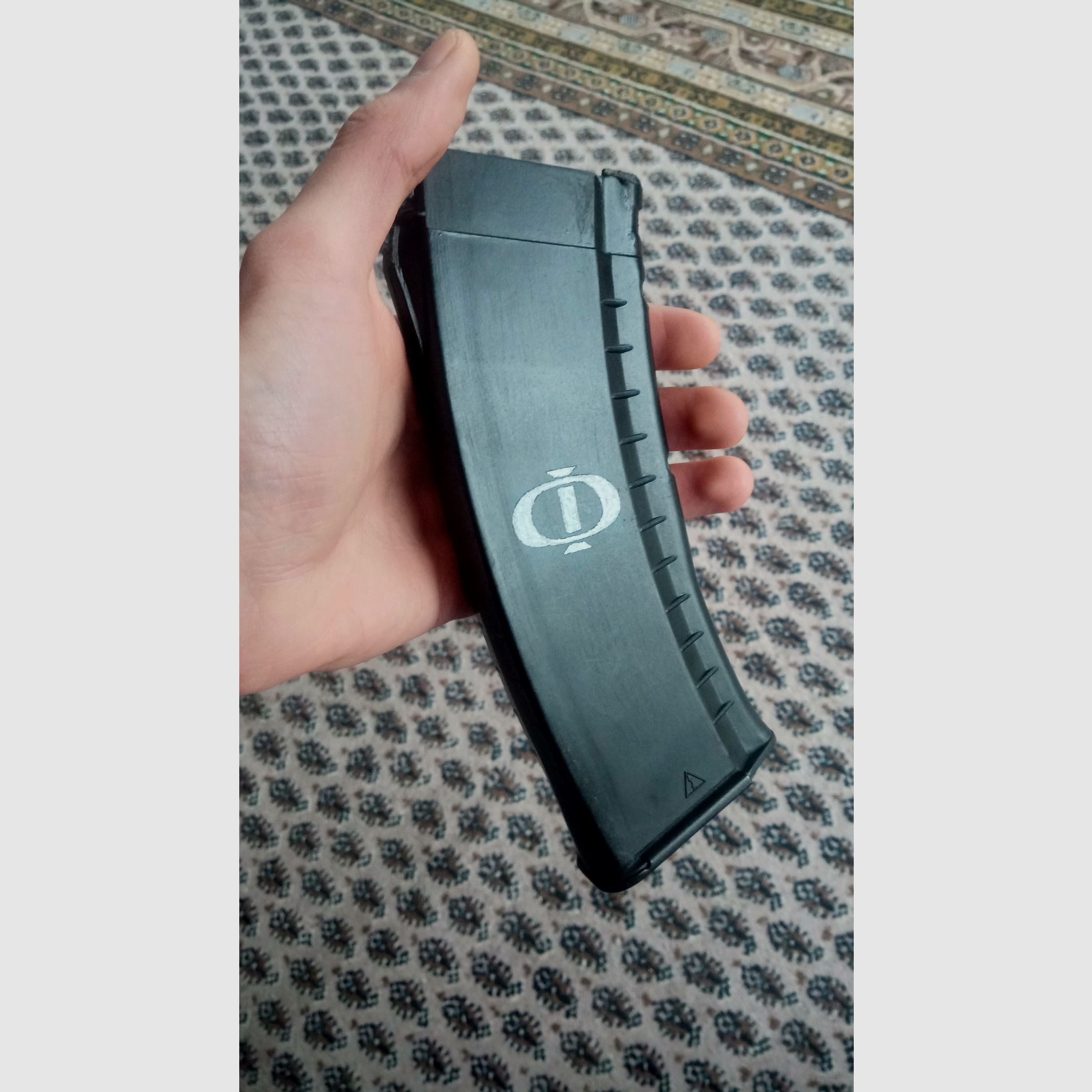 AK74 Tula Plum Deko Magazin (unbrauchbar/deaktiviert) für Yunker AKS-74u der russ-guns-de MWM Gillmann GmbH // Co2 AKSU Krinkov