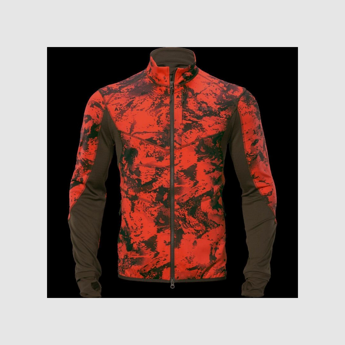Härkila Herren Fleecejacke Wildboar Pro Camo AXIS MSP® Wildboar Orange/Shadow Brown