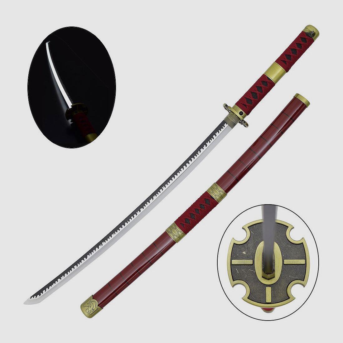 Katana LED Lichtschwert Sandai Kitetsu Zoro
