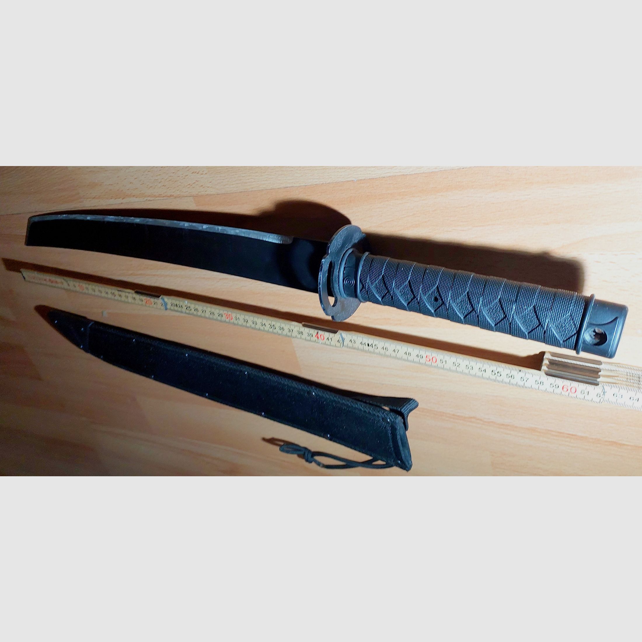 Cold Steel Tactical Wakizashi (piccolo katana) Machete con fodero - Modello 97TKLZ